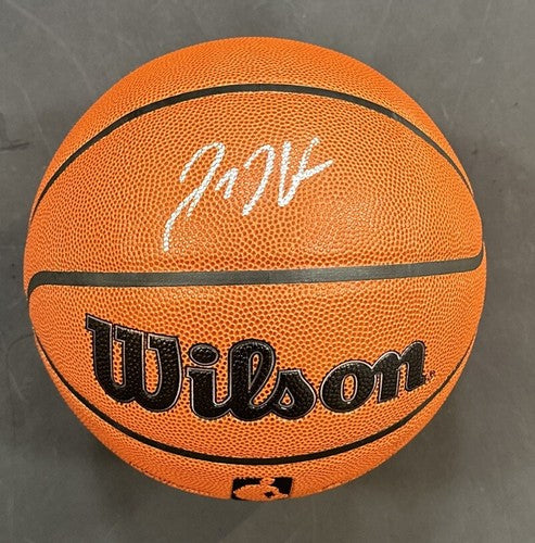 Donte Divincenzo Signed NBA Wilson I/O Basketball Ny Knicks Autograph BAS COA