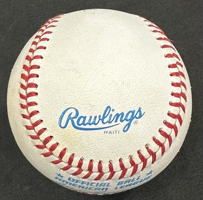 Mickey Mantle Signed Official AL Baseball NY Yankees Bold Auto PSA LOA HOF mvp