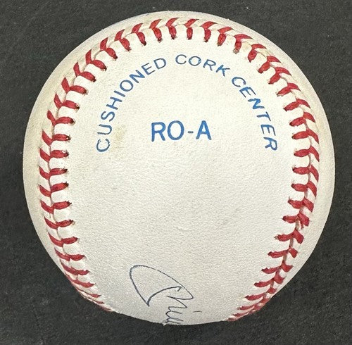 Mickey Mantle Signed Official AL Baseball NY Yankees Bold Auto PSA LOA HOF mvp