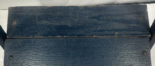 Ebbets Field 1913 Original Folding Box Seat Brooklyn Dodgers Chair W/ Gold Plate