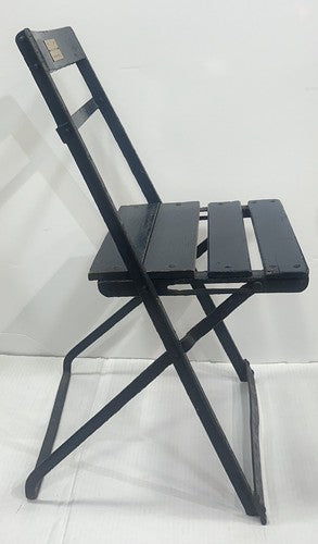 Ebbets Field 1913 Original Folding Box Seat Brooklyn Dodgers Chair W/ Gold Plate