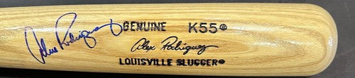 Alex Rodriguez Signed Louisville K55 Early Game Model Bat & Auto Mariners PSA