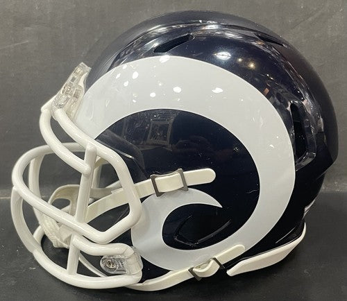 Cooper Kupp Signed Rams Riddell Speed Mini Helmet SB MVP Auto Fanatics COA