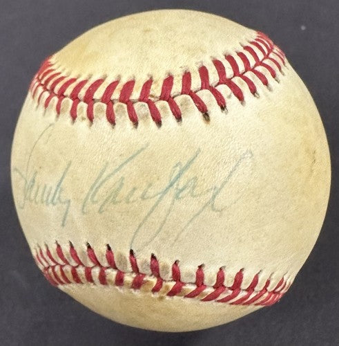 Sandy Koufax Signed Official NL Feeney Baseball LA Dodgers Autograph PSA COA HOF