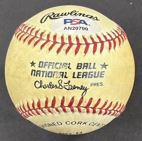 Sandy Koufax Signed Official NL Feeney Baseball LA Dodgers Autograph PSA COA HOF