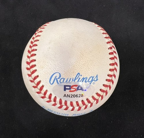 Spec Shea Signed Official AL Baseball Auto Bold Yankees PSA COA