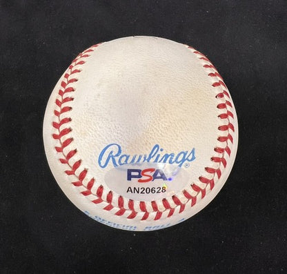 Spec Shea Signed Official AL Baseball Auto Bold Yankees PSA COA