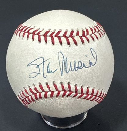 Stan Musial Signed Official NL Baseball Cardinals HoF Mint Auto Beauty PSA Coa