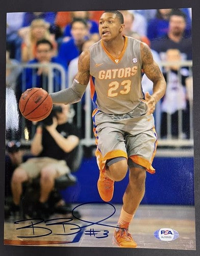 Bradley Beal Signed 8x10 Photo Bold Auto College Florida Gators Wizards PSA COA
