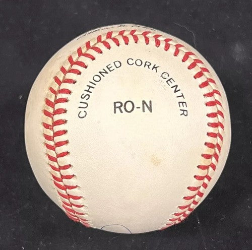 Barry Larkin Signed Official NL Baseball Bold Vintage Auto Reds HOF PSA COA