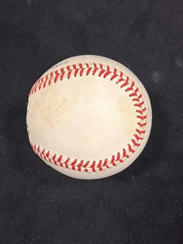 Barry Larkin Signed Official NL Baseball Bold Vintage Auto Reds HOF PSA COA