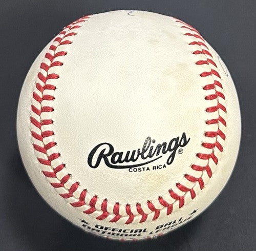 Sandy Koufax Nolan Ryan Bob Feller Signed NL Baseball No Hitter Auto PSA LOA HOF