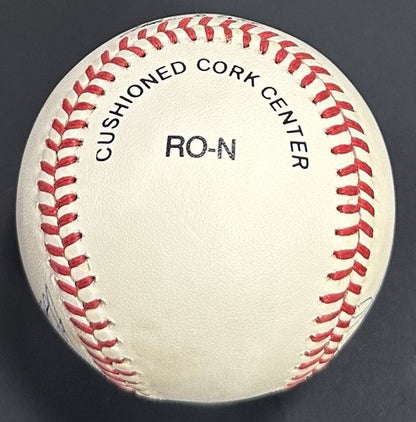 Sandy Koufax Nolan Ryan Bob Feller Signed NL Baseball No Hitter Auto PSA LOA HOF