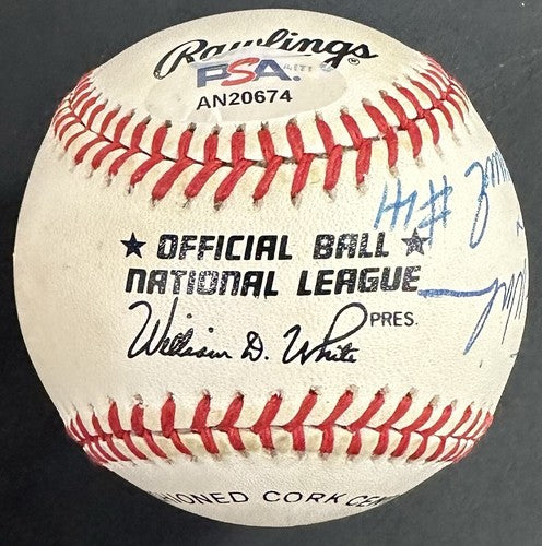 Tom Seaver Signed NL Baseball NY Mets To Lou Best Wishes #41 Mint Auto PSA HOF
