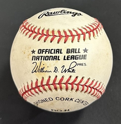 Ken Griffey Jr Barry Bonds Bobby McRae Signed NL Baseball Father Son Auto PSA