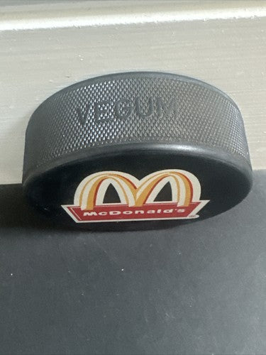 New York Islanders 25th Anniversary Hockey Puck 1997 Fisherman McDonald's Rare