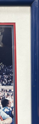 NY Giants 1990 Team Signed Super Bowl 16x20 Framed Photo 31 Auto Steiner Holo