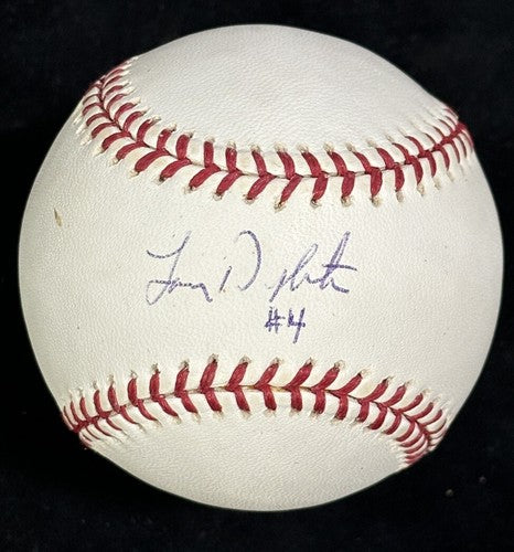 Lenny Dykstra Official MLB Signed Autograph Baseball Mets Steiner #4 WS Champ