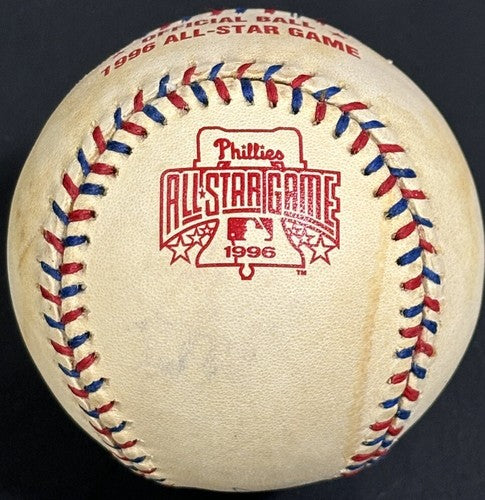 Frank Thomas Signed 1996 All Star Game Baseball W/Case Goldin COA White Sox Auto