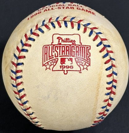 Frank Thomas Signed 1996 All Star Game Baseball W/Case Goldin COA White Sox Auto
