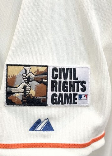 Ramon Martinez Game Issued Mets 2008 Civil Rights Game Majestic Authentic Jersey