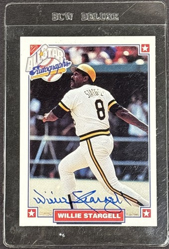 1993 Nabisco All-Star Willie Stargell Signed Card Mint Auto Mlb COA Pirates HOF