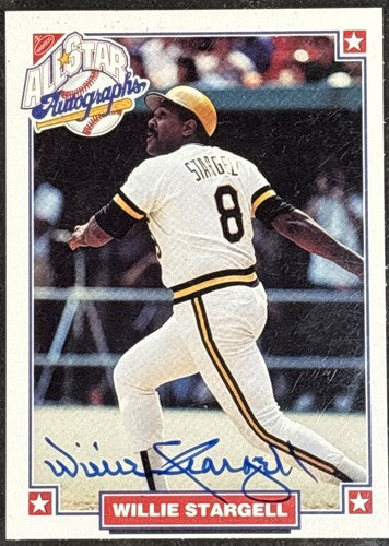 1993 Nabisco All-Star Willie Stargell Signed Card Mint Auto Mlb COA Pirates HOF