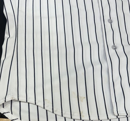 1996 Yankees WS Champs Team Signed Game Used Authentic Jersey 28 Auto Jeter PSA