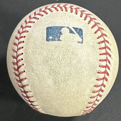 Jordan Montgomery Yankees Rookie 2017 Game Used MLB Baseball Fanatics Holo COA