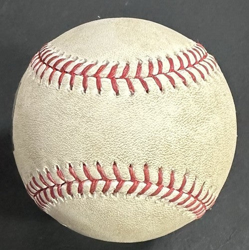 Jordan Montgomery Yankees Rookie 2017 Game Used MLB Baseball Fanatics Holo COA