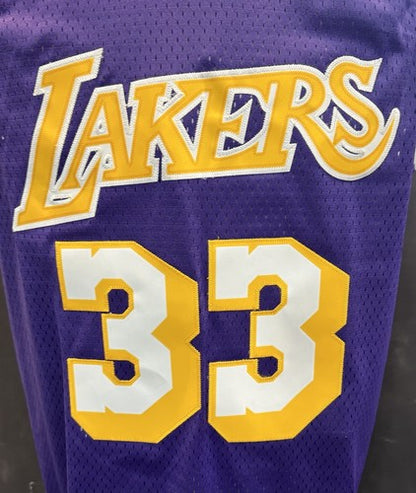 Kareem Abdul Jabbar Signed 1979-80 Adidas LA Lakers Jersey HOF Autograph PSA COA