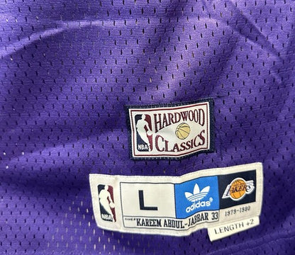 Kareem Abdul Jabbar Signed 1979-80 Adidas LA Lakers Jersey HOF Autograph PSA COA