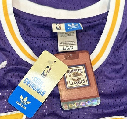 Kareem Abdul Jabbar Signed 1979-80 Adidas LA Lakers Jersey HOF Autograph PSA COA