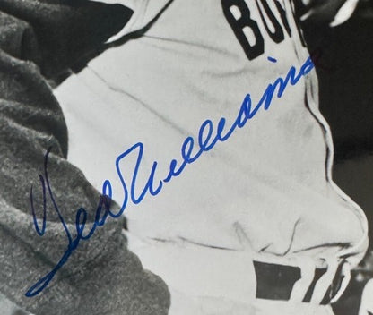 Ted Williams Harmon Killebrew Signed 8x10 Framed Photo Hof Auto Red Sox PSA LOA