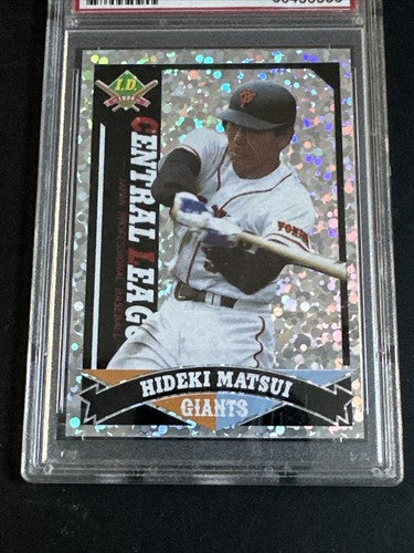 1994 HIDEKI MATSUI YOMIURI GIANTS Tony I.D #1 PSA 8 Nm - Mt Mint Rare Yankees