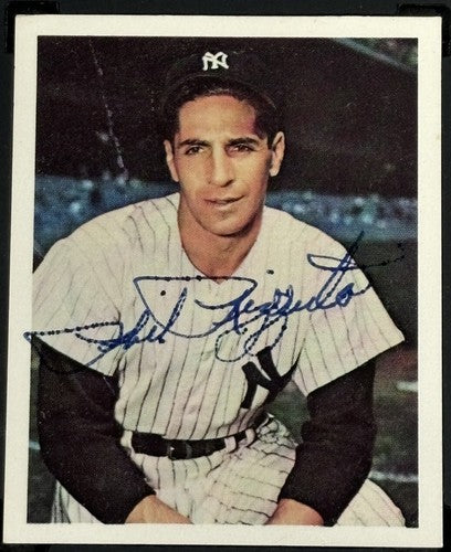 1982 G.S. Gallery Phil Rizzuto Signed SGC Authentic Coa On Card Auto Yankees Hof