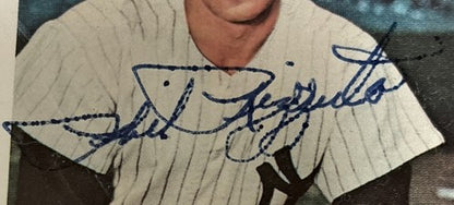 1982 G.S. Gallery Phil Rizzuto Signed SGC Authentic Coa On Card Auto Yankees Hof