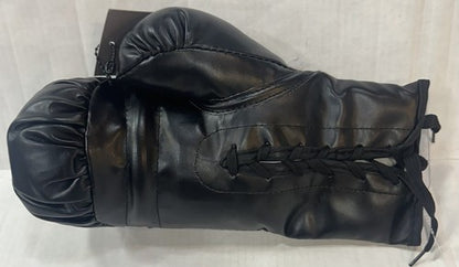 Mike Tyson Signed Everlast Black Right Boxing Glove Champion Autograph JSA COA