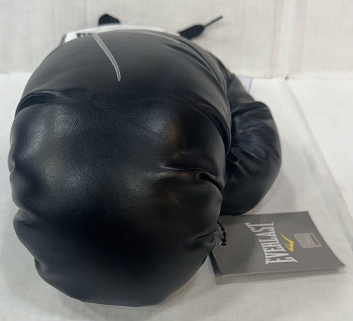 Mike Tyson Signed Everlast Black Right Boxing Glove Champion Autograph JSA COA