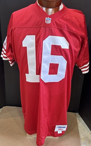 Joe Montana Signed 49ers Pro Line Wilson Authentic Jersey Vintage Auto UDA HOF