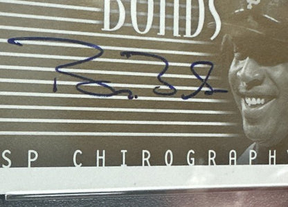2002 SP Authentic Barry Bonds SP Chirography Gold Psa 9 Mint Auto /25 Pop 1 Rare