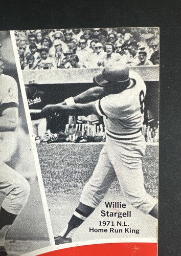1972 Louisville Slugger Famous Slugger Yearbook Willie Stargell Tony Oliva Nm