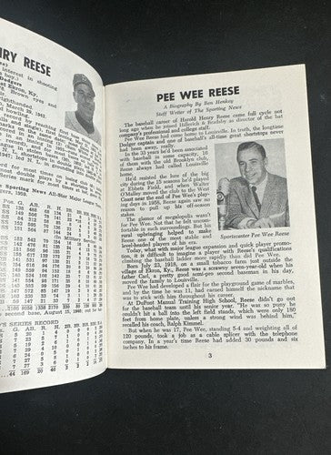 1972 Louisville Slugger Famous Slugger Yearbook Willie Stargell Tony Oliva Nm
