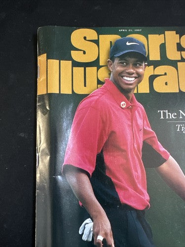 April 21 1997 Tiger Woods Sports Illustrated Newsstand The New Master   No Label