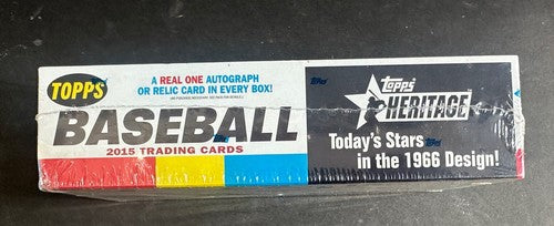 2015 Topps Heritage Baseball Hobby Box FACTORY SEALED 1 Auto Mint Lindor Rc ?