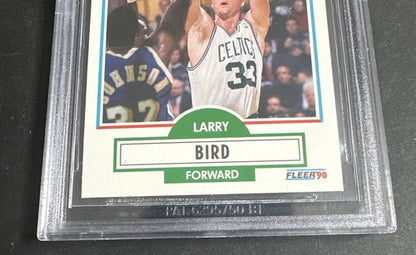 1990-91 Fleer #8 Larry Bird BGS 9.5 Gem Mint Beauty Hof Boston Celtics