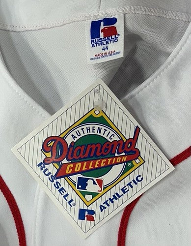 Nomar Garciaparra Signed Russell Authentic Red Sox Jersey Auto Goldin COA w Tags