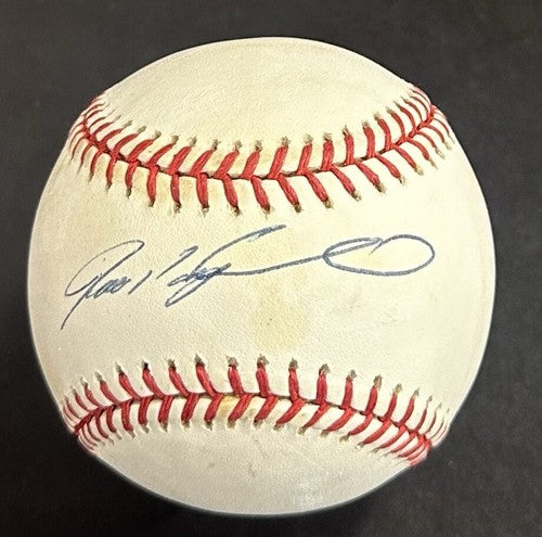 Ivan Rodriguez Signed Official AL Baseball Rangers 1990’s Autograph CBM COA HOF