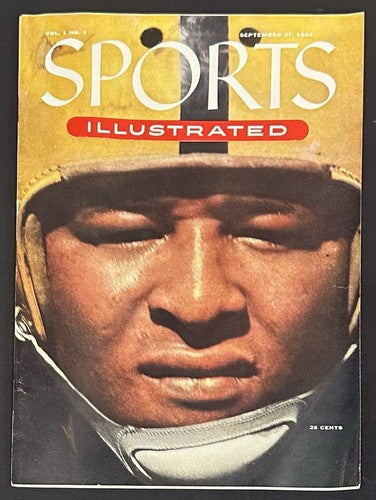 1954 Sports Illustrated 1st Year Complete Calvin Jones Iowa Newstand No Label