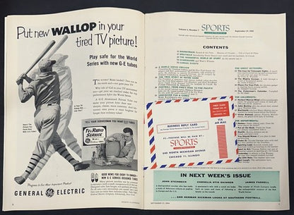 1954 Sports Illustrated 1st Year Complete Calvin Jones Iowa Newstand No Label